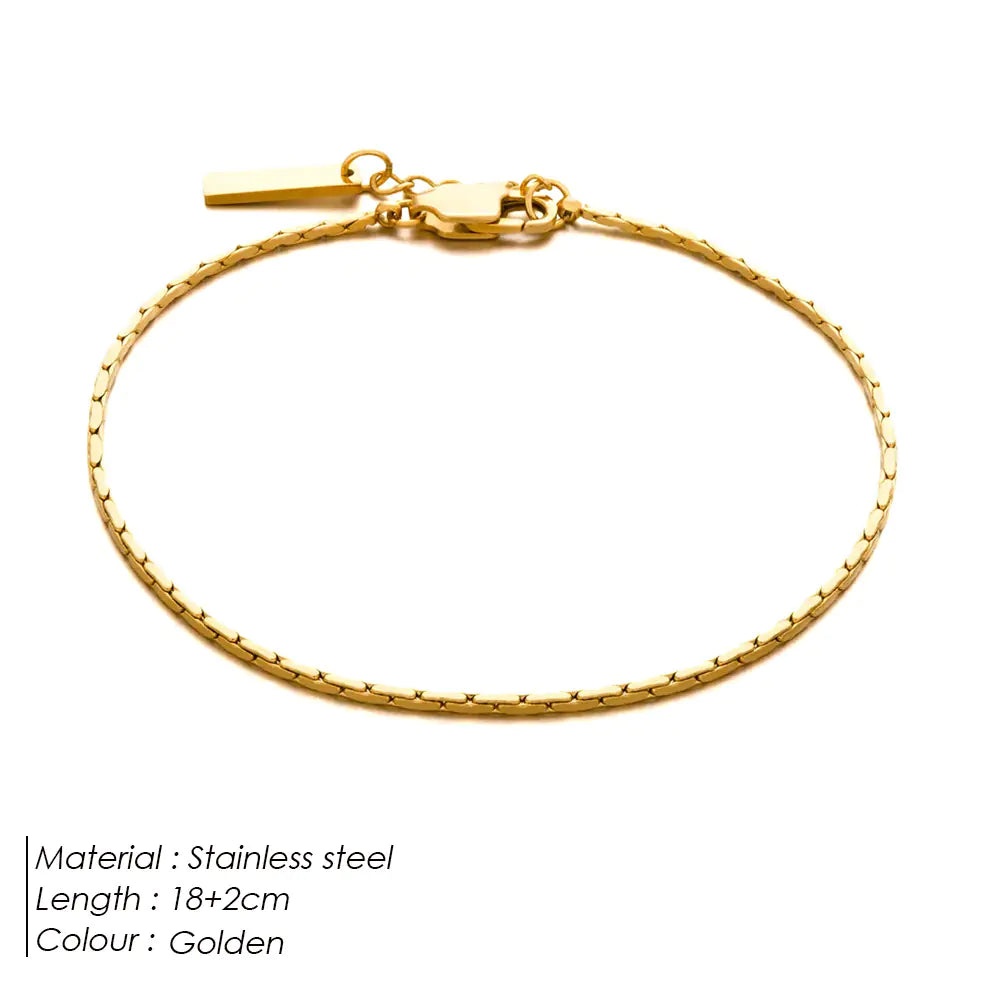 Luzora™ Titan Edge – Titanium Steel Bracelet for Men