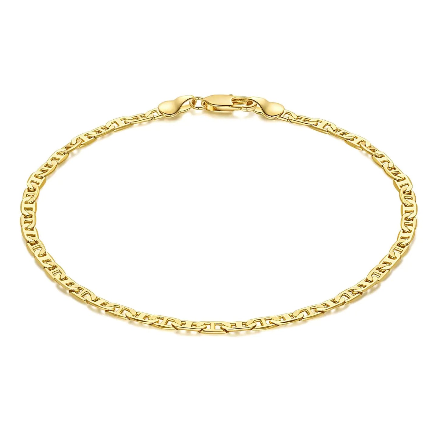 Luzora™ Mariner Grace – Gold Ankle Bracelet
