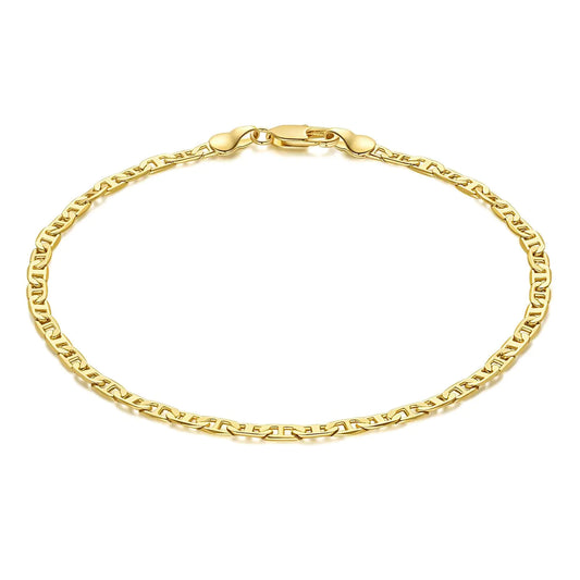 Luzora™ Mariner Grace – Gold Ankle Bracelet