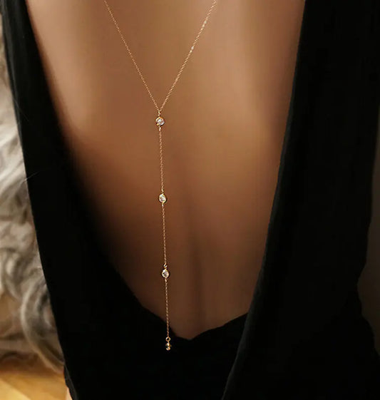 Luzora™ Crystal Body Chain & Necklace