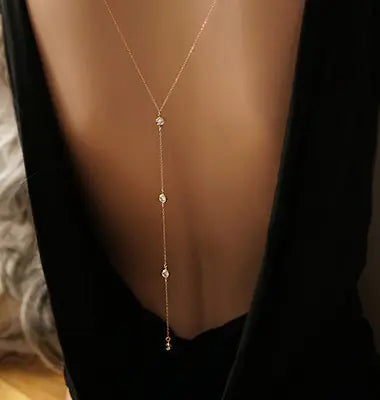 Luzora™ Crystal Body Chain & Necklace