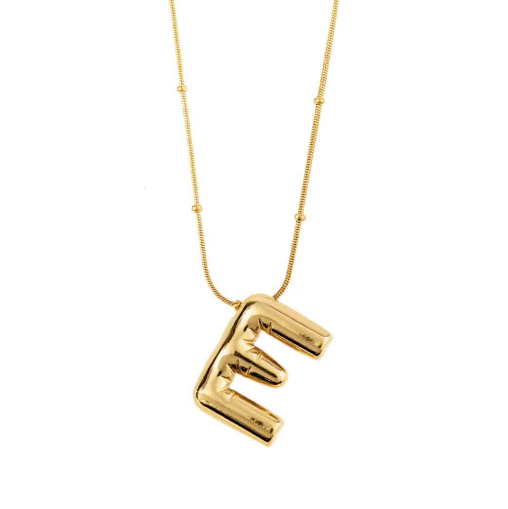 Luzora™ Signature Initial – Alphabet Necklace