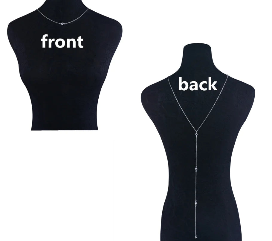 Luzora™ Crystal Body Chain & Necklace